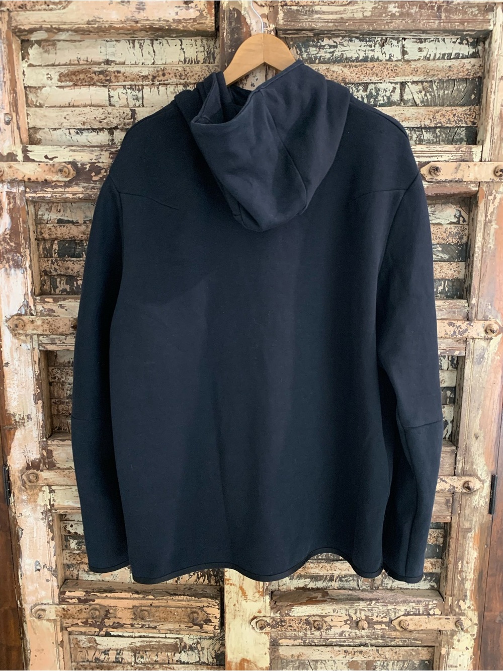 Nike Men's Tech Fleece Black Zip-Up Hoodie Jacket, Reflective, Performance, XXL - Picture 3 of 11